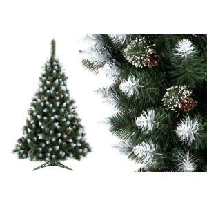 Borovi  180cm 2D  Flocked Artificial Christmas Tree