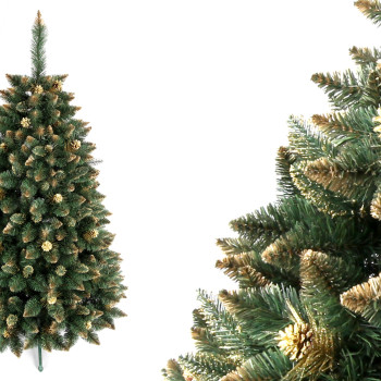 Matra Gold 180cm 2D Artificial Christmas Tree