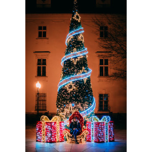 CONE Giant 2000cm Artificial Christmas Tree